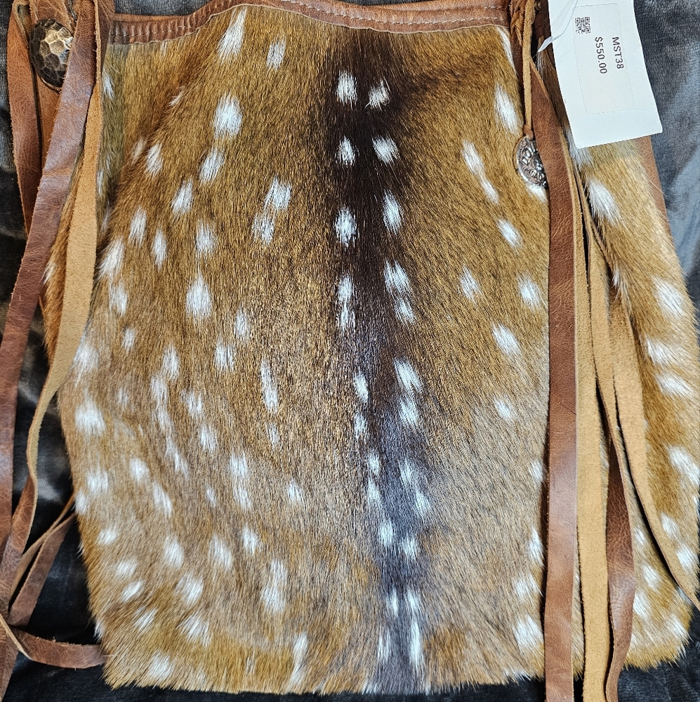 BN Double J Real Axis Leather Purse